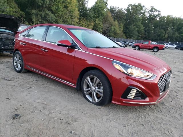 5NPE34AF7KH817205 - 2019 HYUNDAI SONATA LIMITED RED photo 4