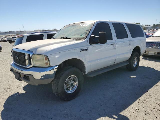 1FMSU43F51EB52019 - 2001 FORD EXCURSION LIMITED WHITE photo 1