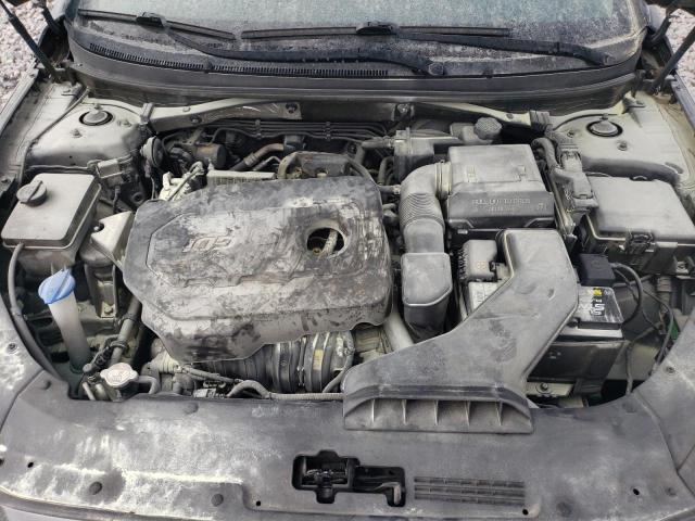 5NPE34AF4JH697328 - 2018 HYUNDAI SONATA SPORT GRAY photo 11