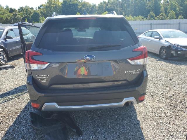 JF2SKAXC5MH530238 - 2021 SUBARU FORESTER TOURING GRAY photo 6