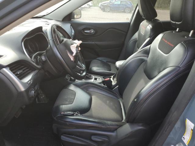 1C4PJMBS0FW673135 - 2015 JEEP CHEROKEE TRAILHAWK GRAY photo 7