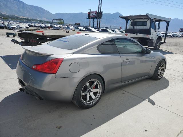 JNKCV64E18M107455 - 2008 INFINITI G37 BASE GRAY photo 3