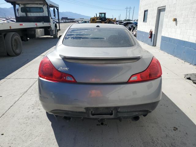 JNKCV64E18M107455 - 2008 INFINITI G37 BASE GRAY photo 6