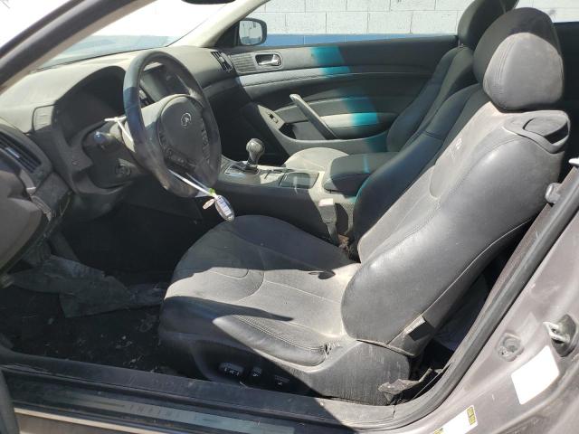 JNKCV64E18M107455 - 2008 INFINITI G37 BASE GRAY photo 7