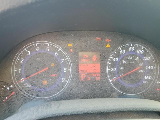 JNKCV64E18M107455 - 2008 INFINITI G37 BASE GRAY photo 9