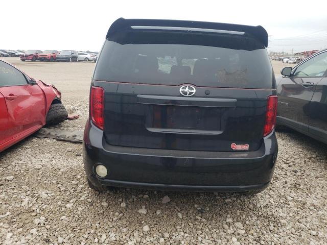 JTLKE50E281025849 - 2008 TOYOTA SCION XB BLACK photo 6