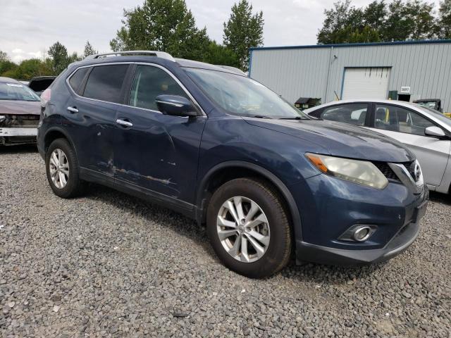 5N1AT2MK1FC792407 - 2015 NISSAN ROGUE S BLUE photo 4