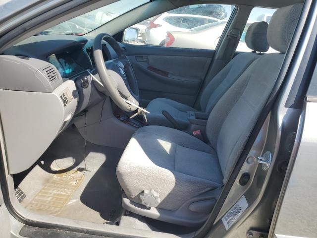 JTDBR32E242020284 - 2004 TOYOTA COROLLA CE SILVER photo 7