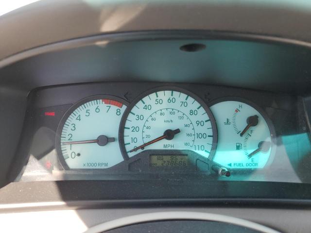 JTDBR32E242020284 - 2004 TOYOTA COROLLA CE SILVER photo 9