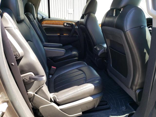5GALVBED7AJ129517 - 2010 BUICK ENCLAVE CXL BROWN photo 11