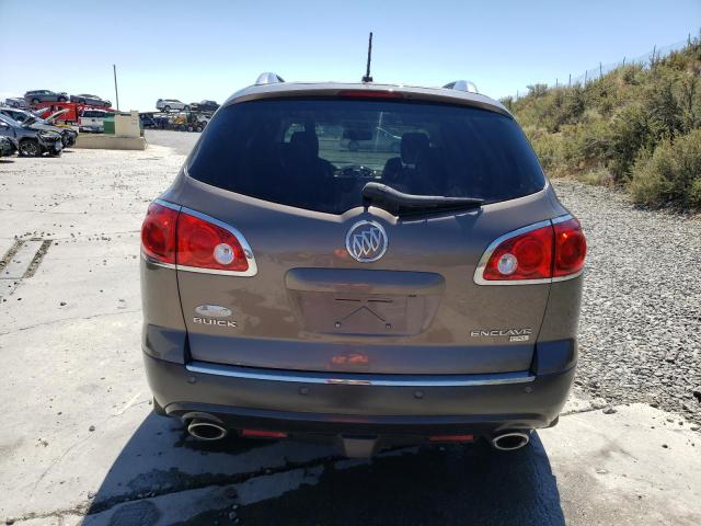 5GALVBED7AJ129517 - 2010 BUICK ENCLAVE CXL BROWN photo 6