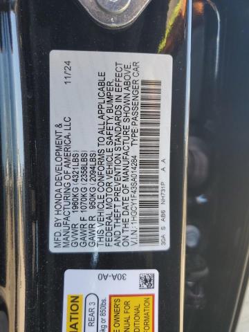 1HGCY1F43SA014284 - 2025 HONDA ACCORD SE 黑色 照片 13