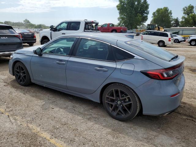 19XFL1H89NE017167 - 2022 HONDA CIVIC SPORT TOURING BLUE photo 2