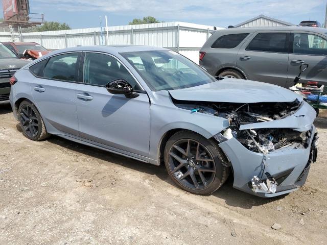 19XFL1H89NE017167 - 2022 HONDA CIVIC SPORT TOURING BLUE photo 4