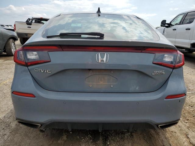 19XFL1H89NE017167 - 2022 HONDA CIVIC SPORT TOURING BLUE photo 6