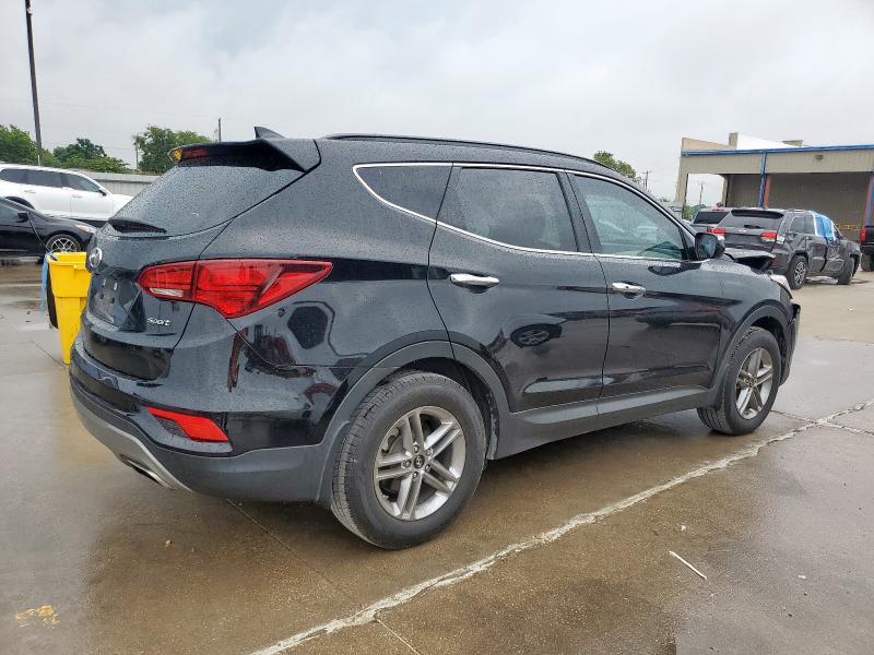 5NMZU3LB8JH058238 - 2018 HYUNDAI SANTA FE S BLACK photo 3