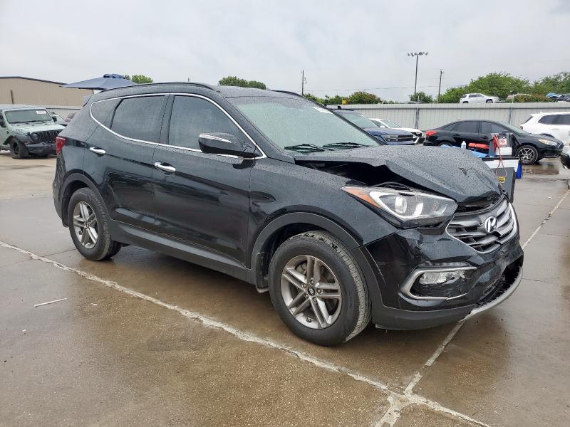 5NMZU3LB8JH058238 - 2018 HYUNDAI SANTA FE S BLACK photo 4