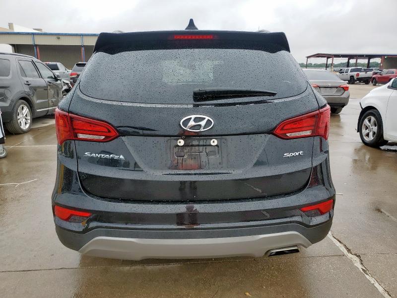 5NMZU3LB8JH058238 - 2018 HYUNDAI SANTA FE S BLACK photo 6