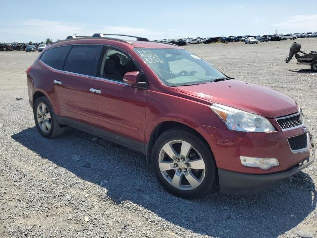 1GNKRGED7BJ261326 - 2011 CHEVROLET TRAVERSE LT BURGUNDY photo 4