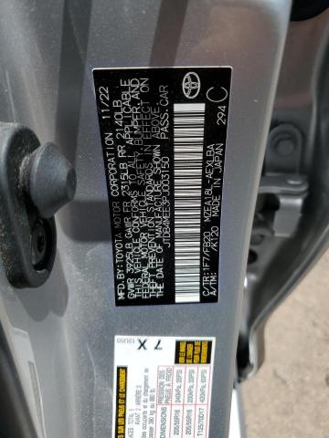 JTDB4MEE3PJ003150 - 2023 TOYOTA COROLLA LE SILVER photo 13