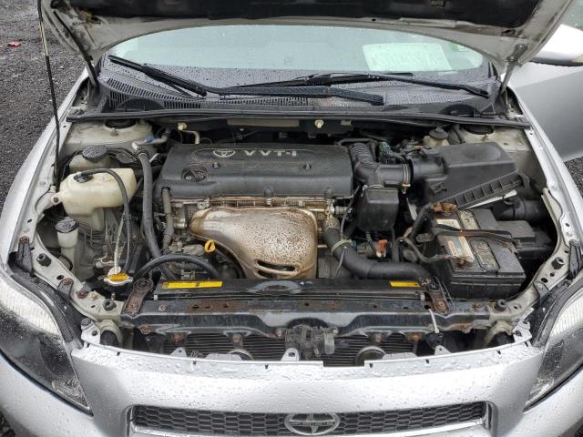 JTKDE177850009864 - 2005 TOYOTA SCION TC ვერცხლისფერი ფოტო 11