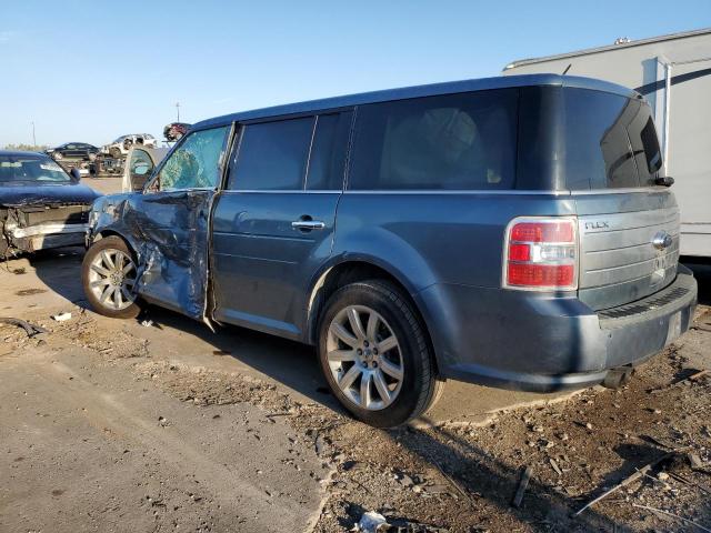 2FMGK5DC0ABA34218 - 2010 FORD FLEX LIMITED BLUE photo 2