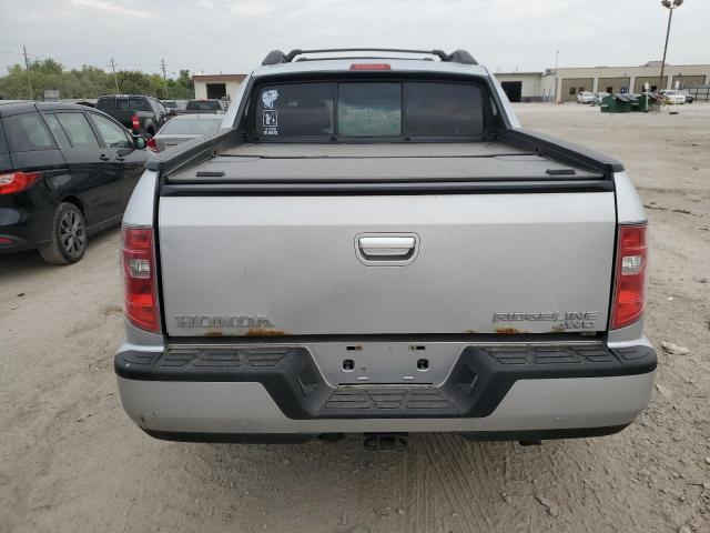 5FPYK1F46AB013830 - 2010 HONDA RIDGELINE RTS SILVER photo 6