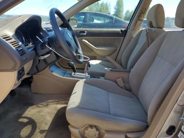 2HGES26763H528627 - 2003 HONDA CIVIC EX GOLD photo 7