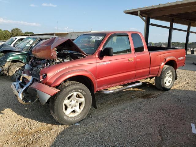 5TESN92N04Z333537 - 2004 TOYOTA TACOMA XTRACAB PRERUNNER RED photo 1