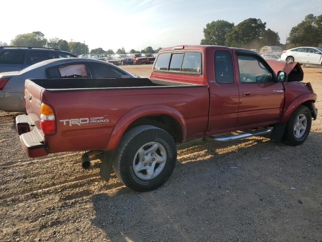 5TESN92N04Z333537 - 2004 TOYOTA TACOMA XTRACAB PRERUNNER წითელი ფოტო 3