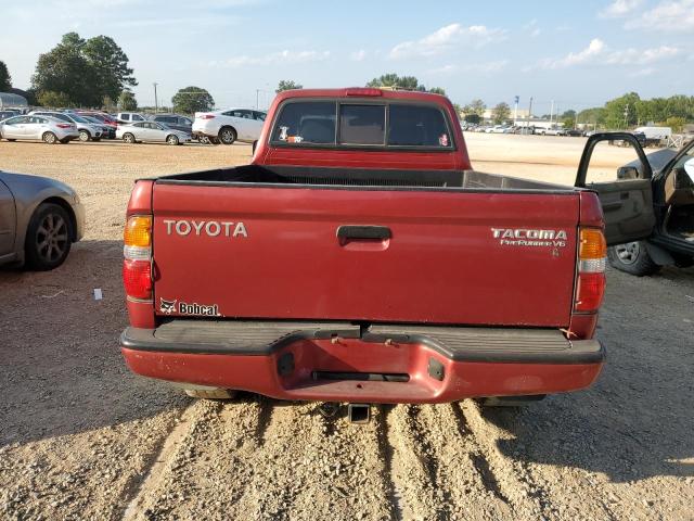 5TESN92N04Z333537 - 2004 TOYOTA TACOMA XTRACAB PRERUNNER RED photo 6
