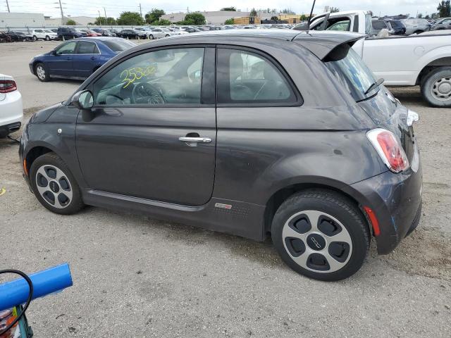 3C3CFFGE9HT675266 - 2017 FIAT 500 ELECTRIC GRAY photo 2