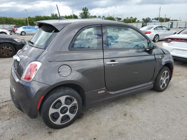 3C3CFFGE9HT675266 - 2017 FIAT 500 ELECTRIC GRAY photo 3