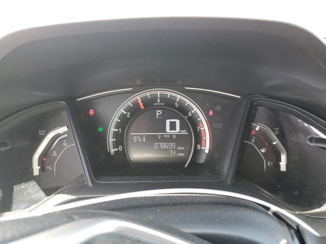 2HGFC2F54JH541423 - 2018 HONDA CIVIC LX ნაცრისფერი ფოტო 9