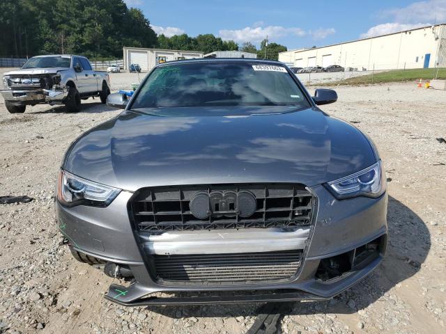 WAUWFAFHXFN003119 - 2015 AUDI A5 PRESTIGE GRAY photo 5