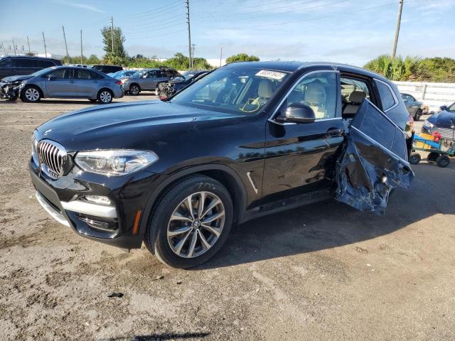 5UXTR9C5XKLP89918 - 2019 BMW X3 XDRIVE30I BLACK photo 1