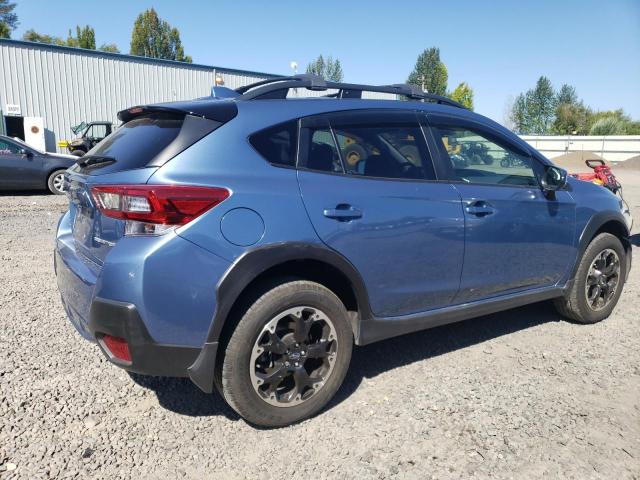 JF2GTAEC8MH682388 - 2021 SUBARU CROSSTREK PREMIUM ლურჯი ფოტო 3