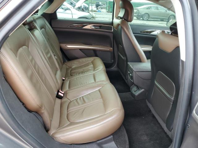 3LN6L2G99ER824146 - 2014 LINCOLN MKZ GRAY photo 10