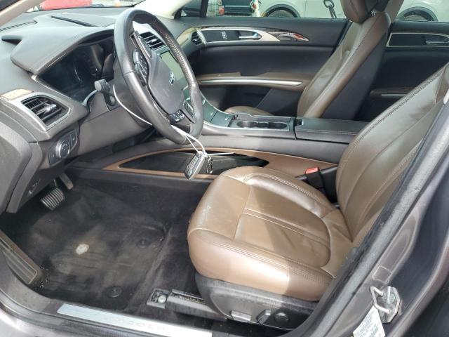 3LN6L2G99ER824146 - 2014 LINCOLN MKZ GRAY photo 7