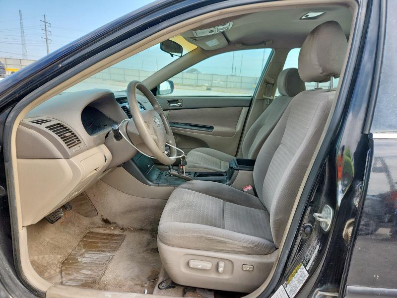 4T1BE32K55U035297 - 2005 TOYOTA CAMRY LE BLACK photo 7