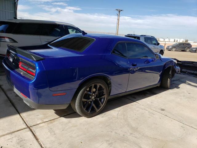 2C3CDZJG4MH556058 - 2021 DODGE CHALLENGER GT BLUE photo 3