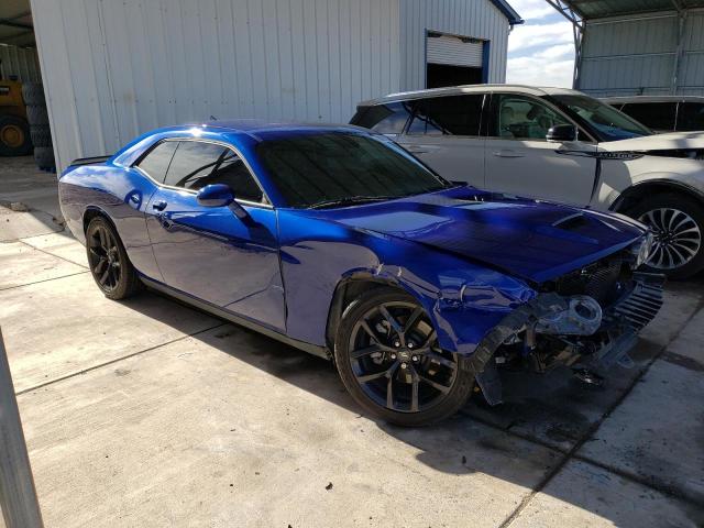 2C3CDZJG4MH556058 - 2021 DODGE CHALLENGER GT BLUE photo 4