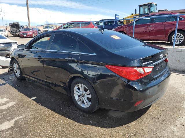 5NPEB4AC5EH945892 - 2014 HYUNDAI SONATA GLS BLACK photo 2