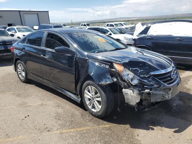 5NPEB4AC5EH945892 - 2014 HYUNDAI SONATA GLS BLACK photo 4