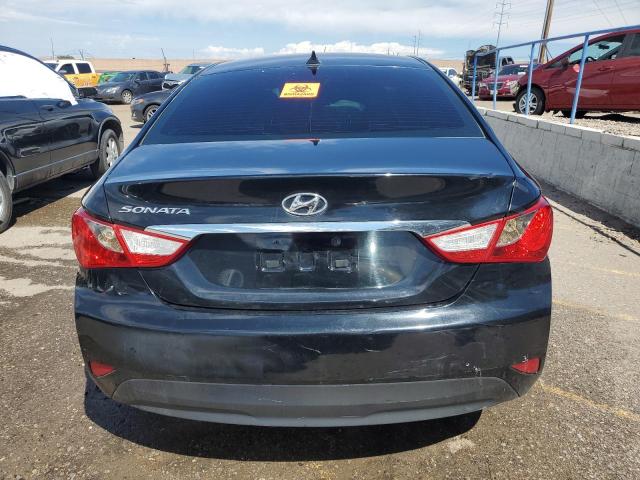 5NPEB4AC5EH945892 - 2014 HYUNDAI SONATA GLS BLACK photo 6