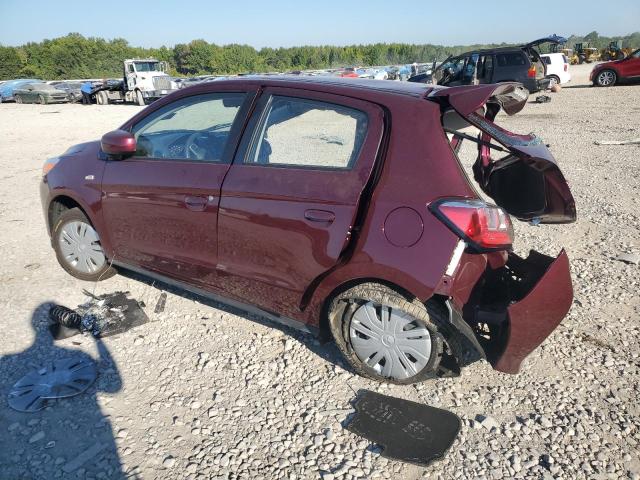 ML32AUHJ9PH006484 - 2023 MITSUBISHI MIRAGE ES BURGUNDY photo 2