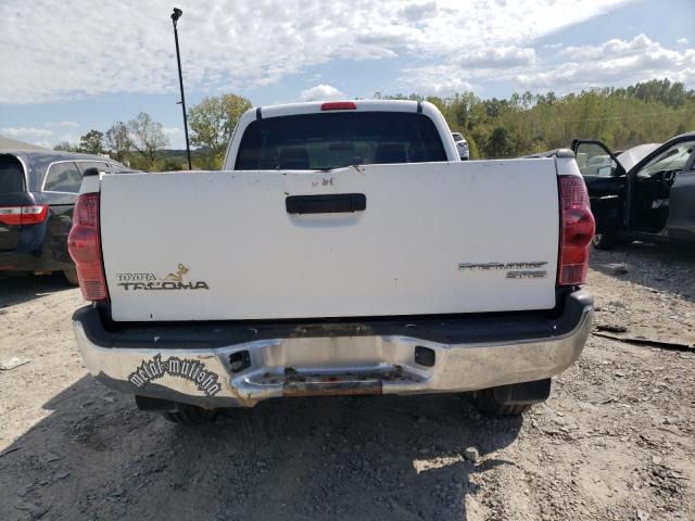 5TETX62N48Z509380 - 2008 TOYOTA TACOMA PRERUNNER ACCESS CAB WHITE photo 6