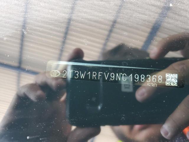 2T3W1RFV9NC198368 - 2022 TOYOTA RAV4 XLE SILVER photo 12