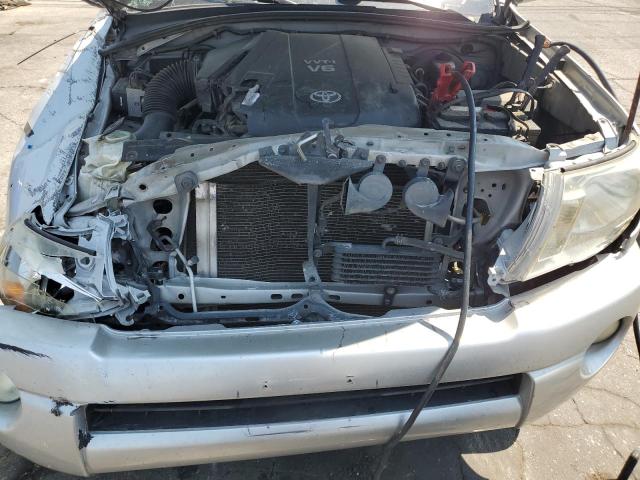 5TEJU62N08Z558706 - 2008 TOYOTA TACOMA DOUBLE CAB PRERUNNER SILVER photo 11