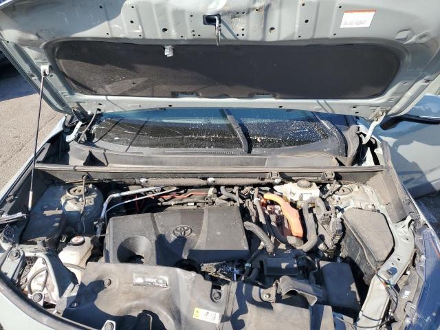 2T3R6RFV6MW019408 - 2021 TOYOTA RAV4 XLE GRAY photo 12